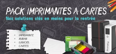 Packs imprimantes à cartes - Nos solutions clés en main